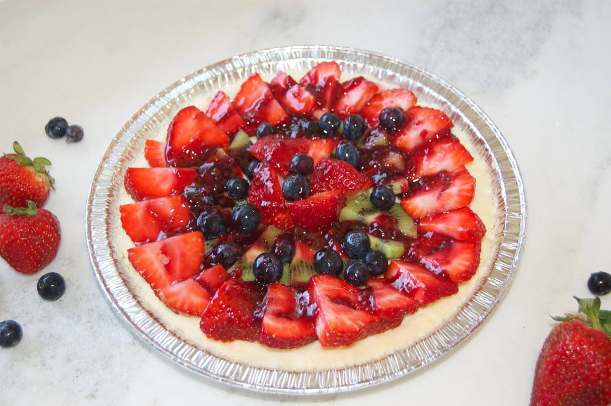 7" Individual Size Foil Pizza or Cookie Pans - Case of 250 - #WE50