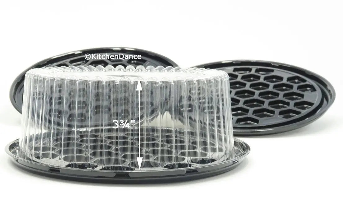 8" Cake  Container for 1 or 2 layers - Case of 160 - #WG22 D & W Fine pack