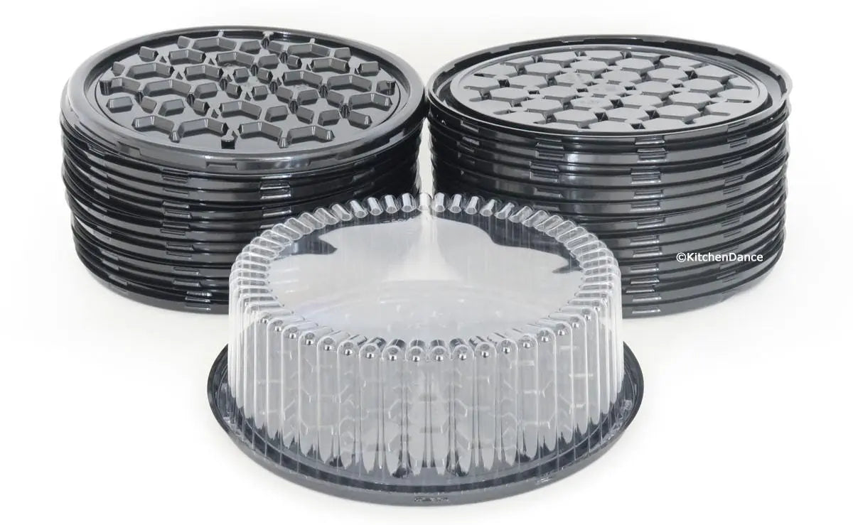 10" Cake Container for 1-2 layers - Case of 80 - #WG33 D & W Fine pack