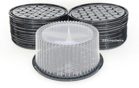 9"  Cake Container for 2-3 layers  Case of 80 - #WG27 D & W Fine pack