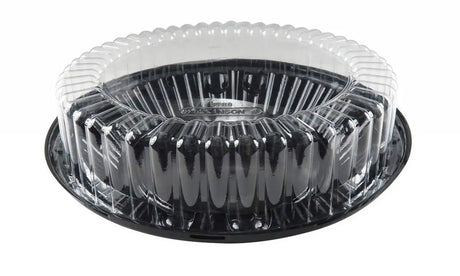 10" Plastic Pie Container with High Dome Lid - Case of 160 - #WJ45 D & W Fine pack