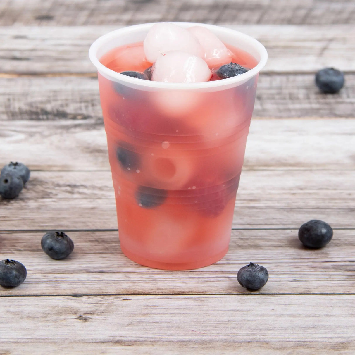 Dart 10 oz. Translucent HIPS Plastic Cold Cup - Case of 2500 - #Y10 Dart Container