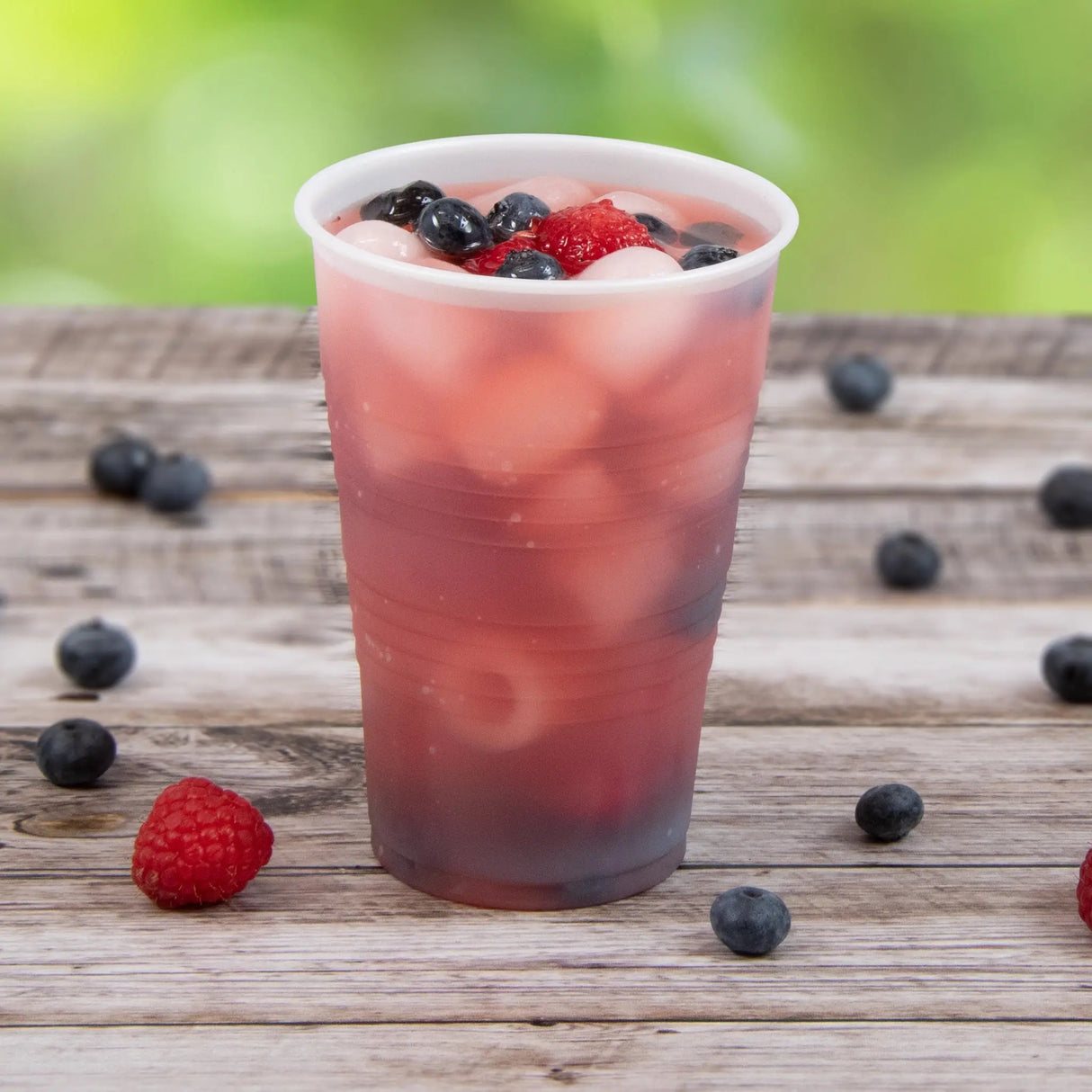 Dart 16 oz. Translucent HIPS Plastic Cold Cup - Case of 1000 - #Y16T Dart Container