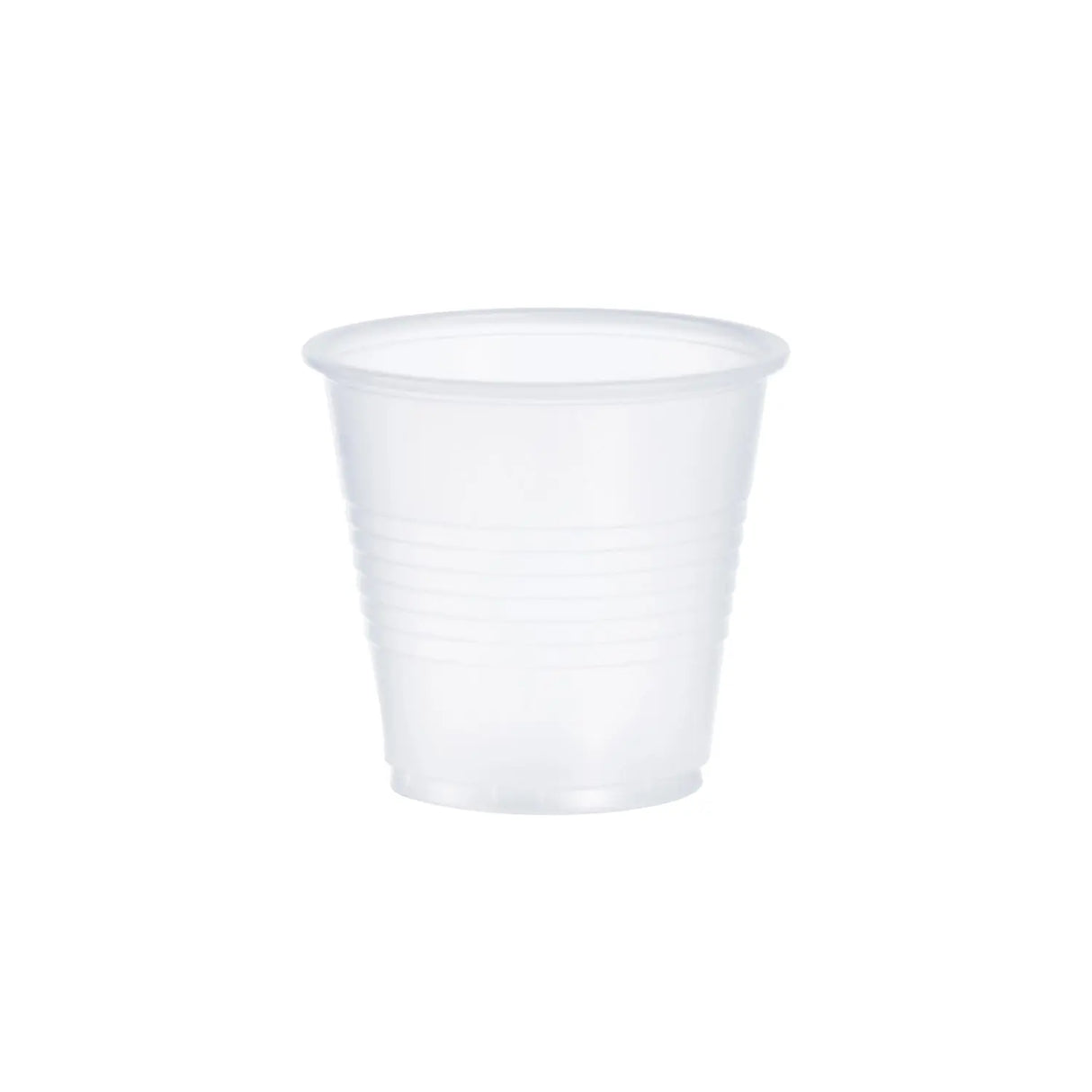 Dart 3.5 oz. Translucent HIPS Plastic Cold Cup - Case of 2500 - #Y35 Dart Container