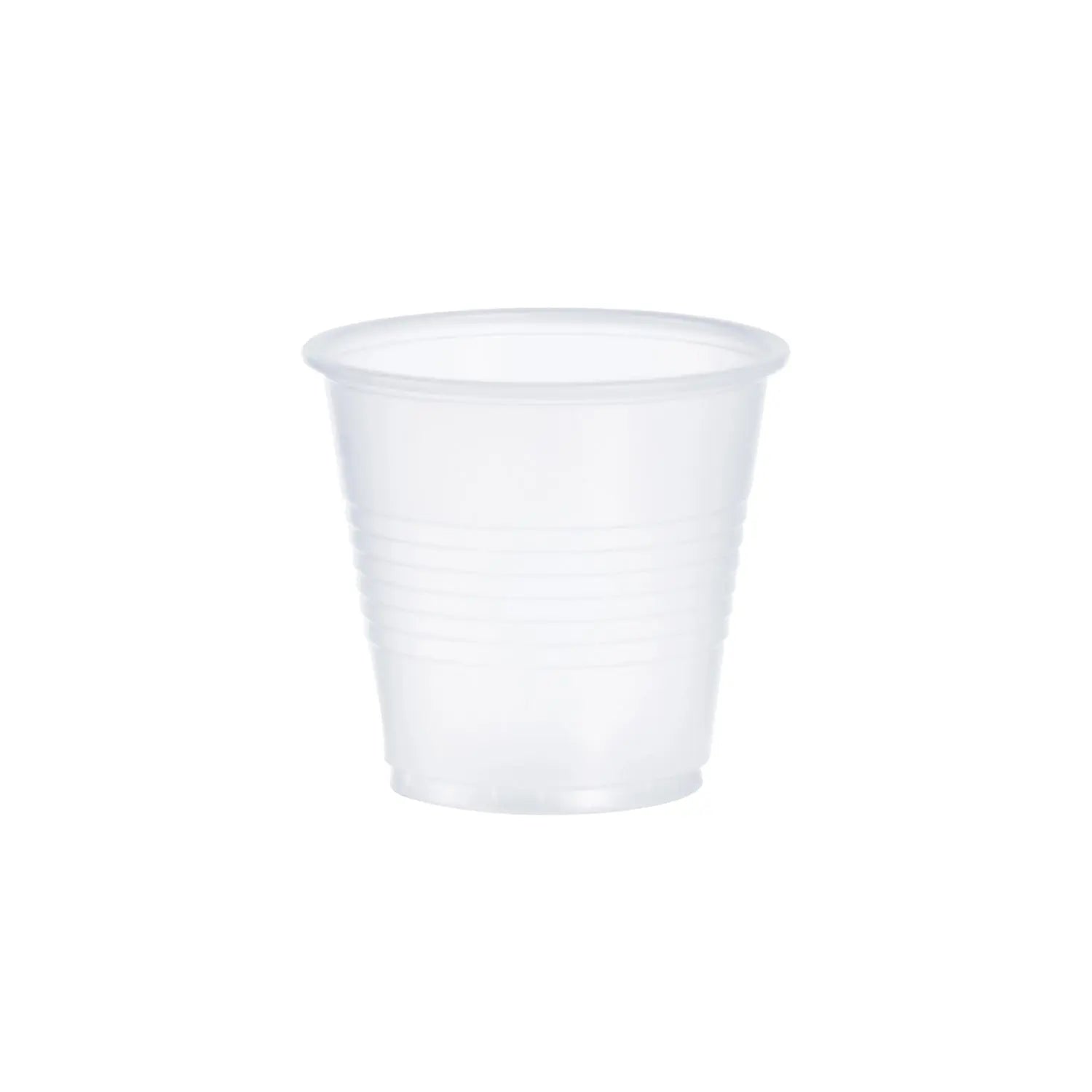 Dart 3.5 oz. Translucent HIPS Plastic Cold Cup - Case of 2500 - #Y35 Dart Container