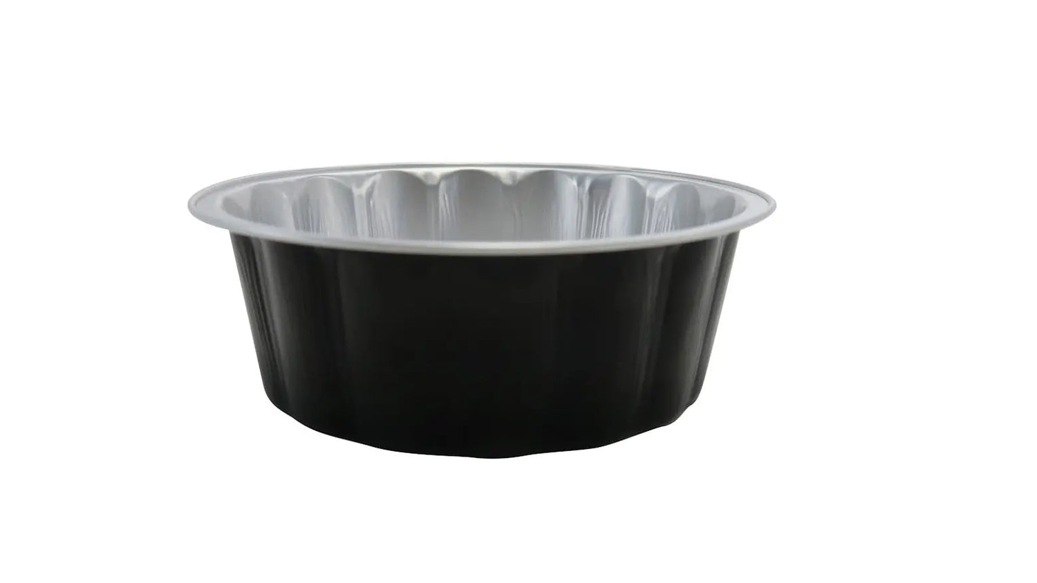 8 oz. Round Disposable Aluminum Foil Colored Dessert Pan - Case of 1000- #A8NL KitchenDance