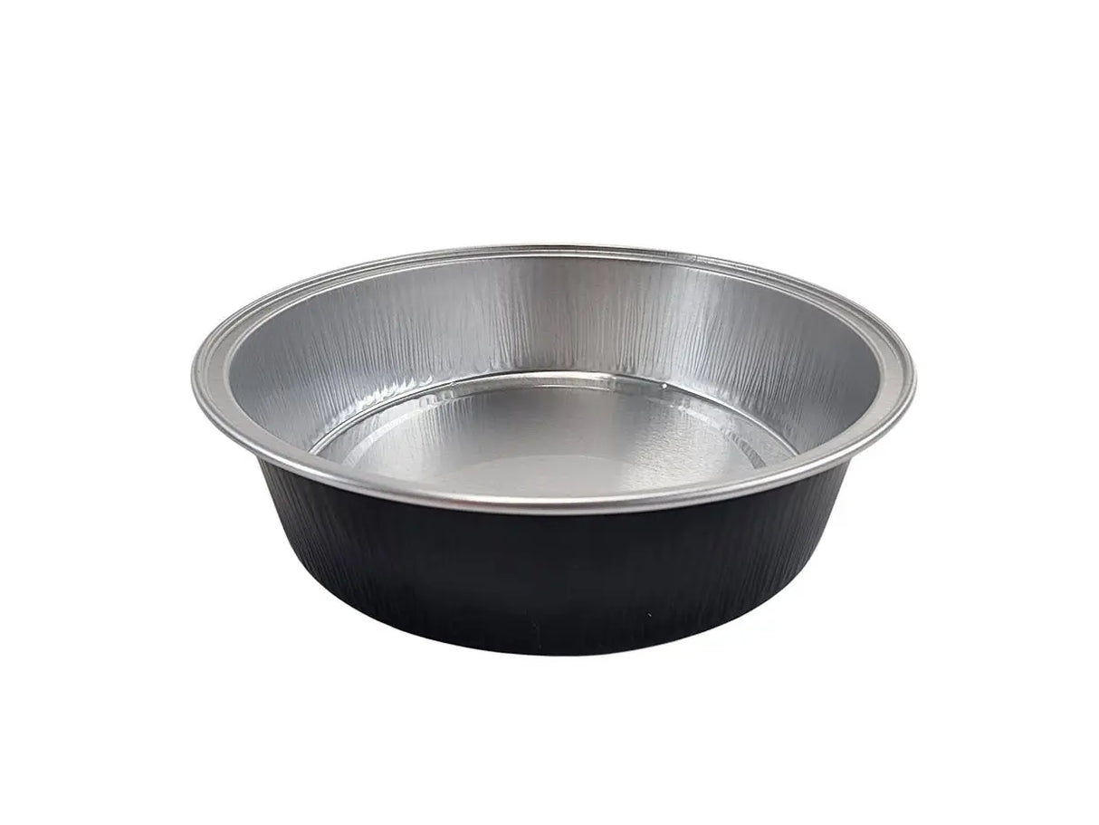 8 oz. Smoothwall Colored Disposable Foil Pan- Case of 1000 - #A42NL KitchenDance