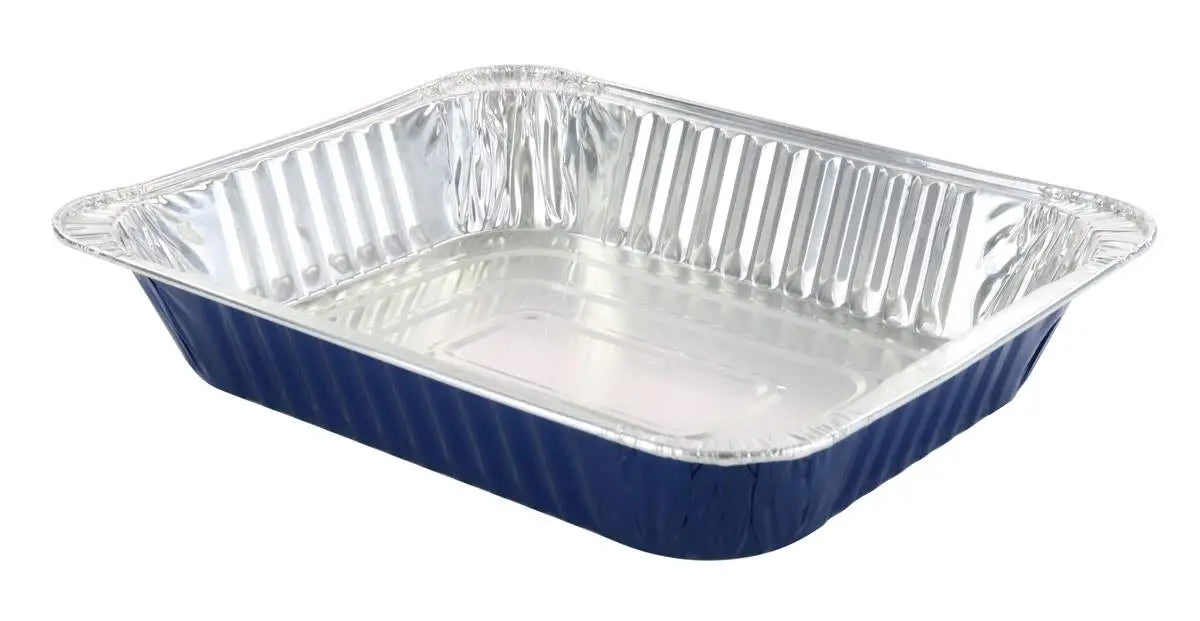 Half Size Colored Disposable Steam Table Pans - Case of 200  #53900 KitchenDance