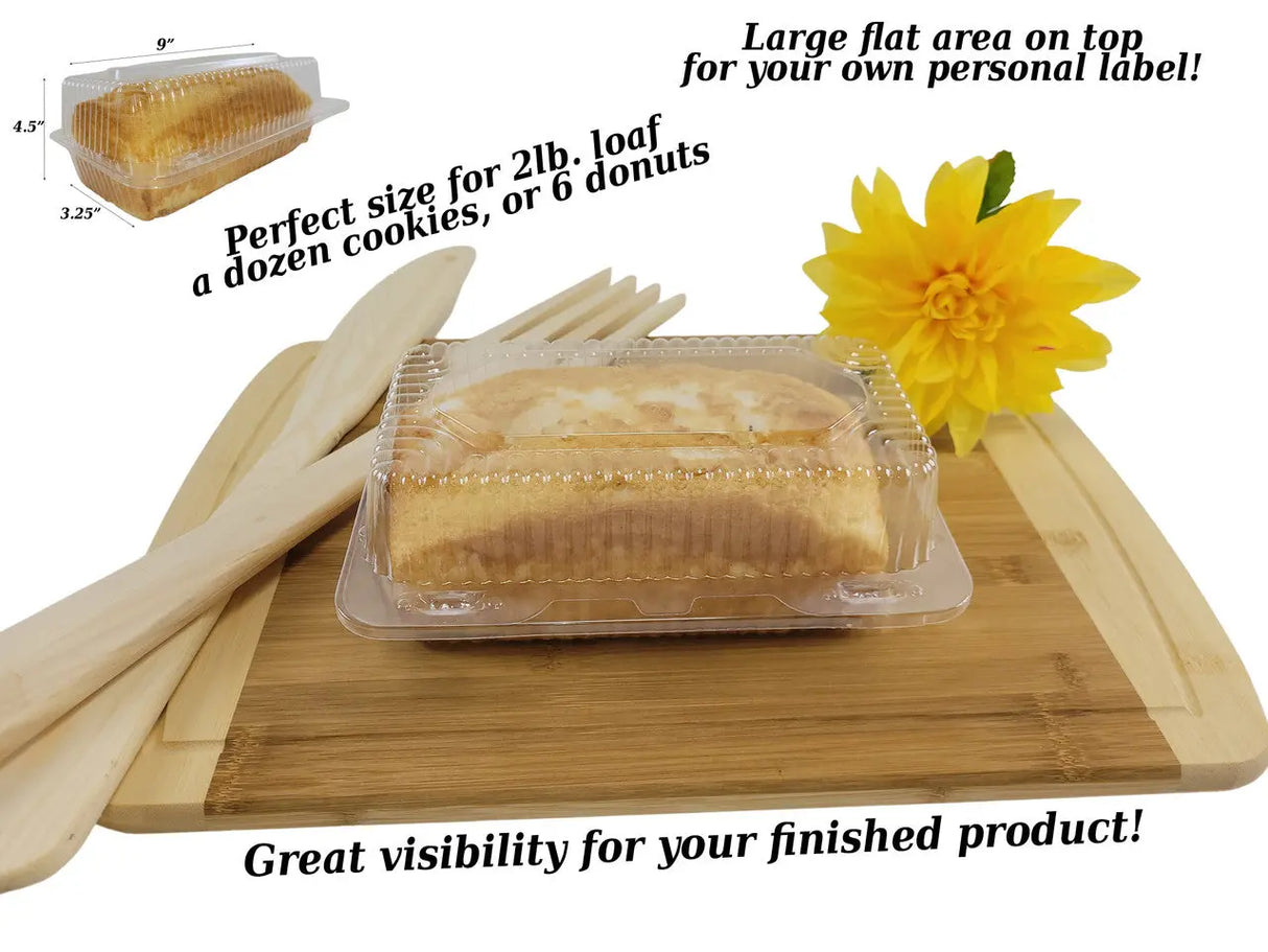 D & W Fine Pack Large Loaf or  Bakery Container- Case of 200   #CPC-360 D & W Fine pack