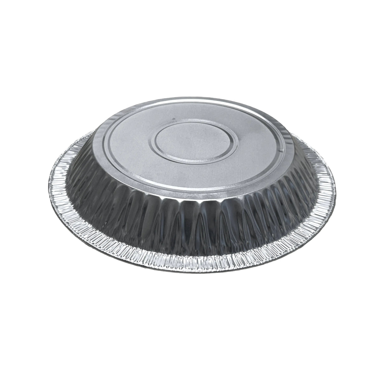 KitchenDance 8" Heavyweight Disposable Aluminum Pie Pan - Case of 200 - #-841 KitchenDance