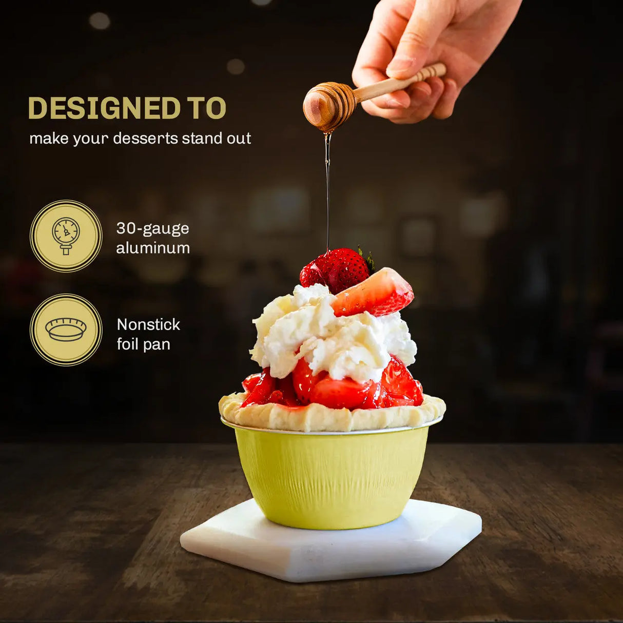 4 oz. Disposable Colored Foil Ramekins - Case of 2000 #A50NL KitchenDance