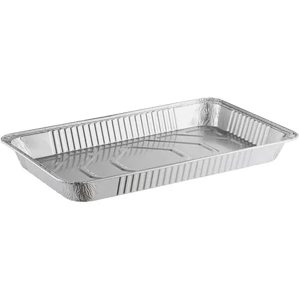 Full Size Steam Table Foil Pan Medium Depth - Case of 50 - #7800