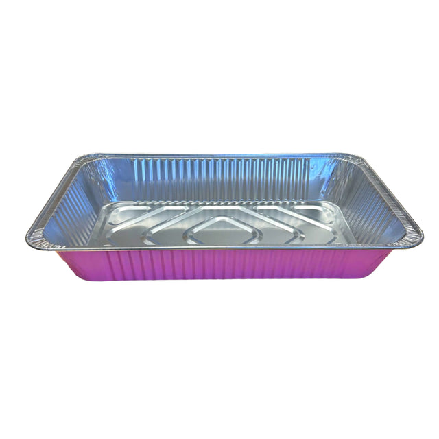 Deep Disposable Full Size Steam Table Pan Without Lid - Case of 100 - #9850NL KitchenDance