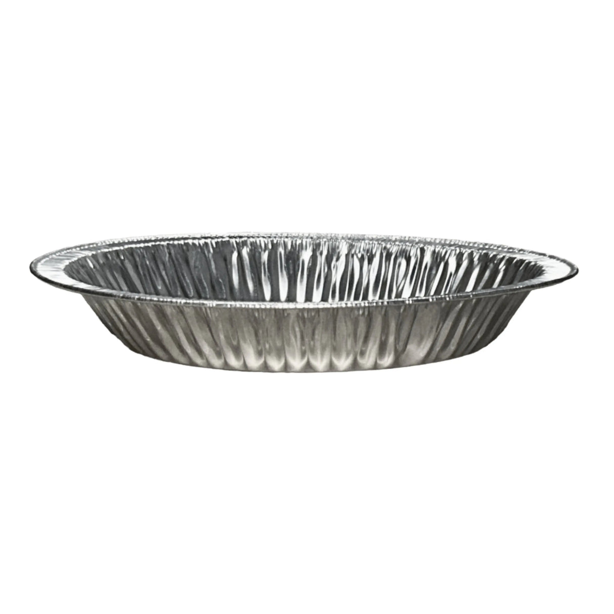 KitchenDance 8" Heavyweight Disposable Aluminum Pie Pan - Case of 200 - #-841 KitchenDance