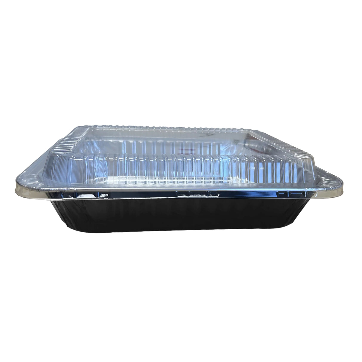 Half Size Colored Disposable Steam Table Pans with Plastic Dome Lid - Case of 200 - #53900P KitchenDance