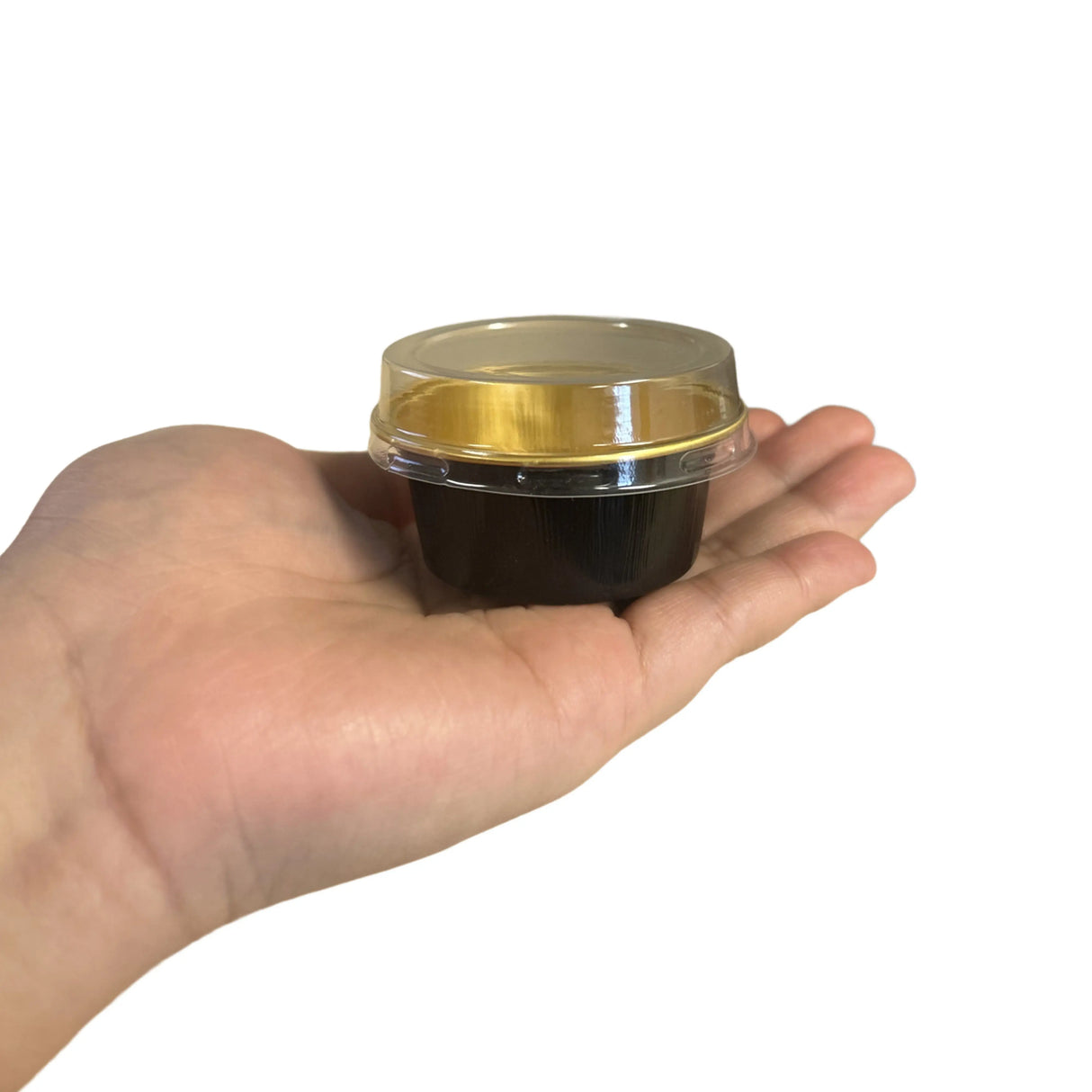 1½ oz. Colored Mini Foil Cups with Snap-on Lid - Case of 2000  #A45P KitchenDance