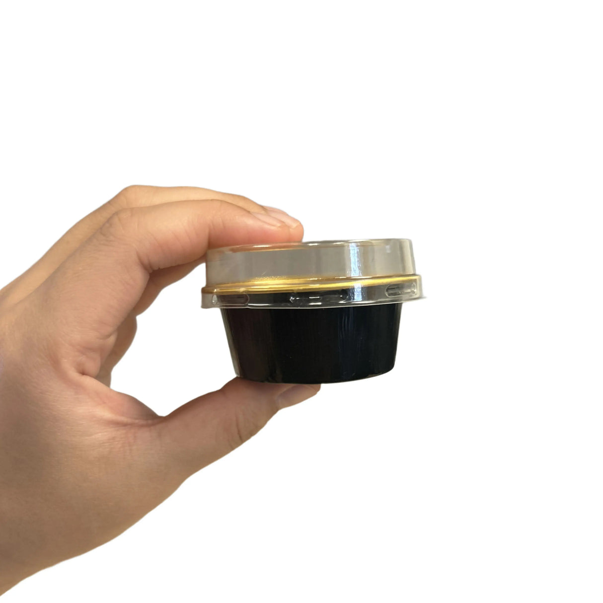 1½ oz. Colored Mini Foil Cups with Snap-on Lid - Case of 2000  #A45P KitchenDance