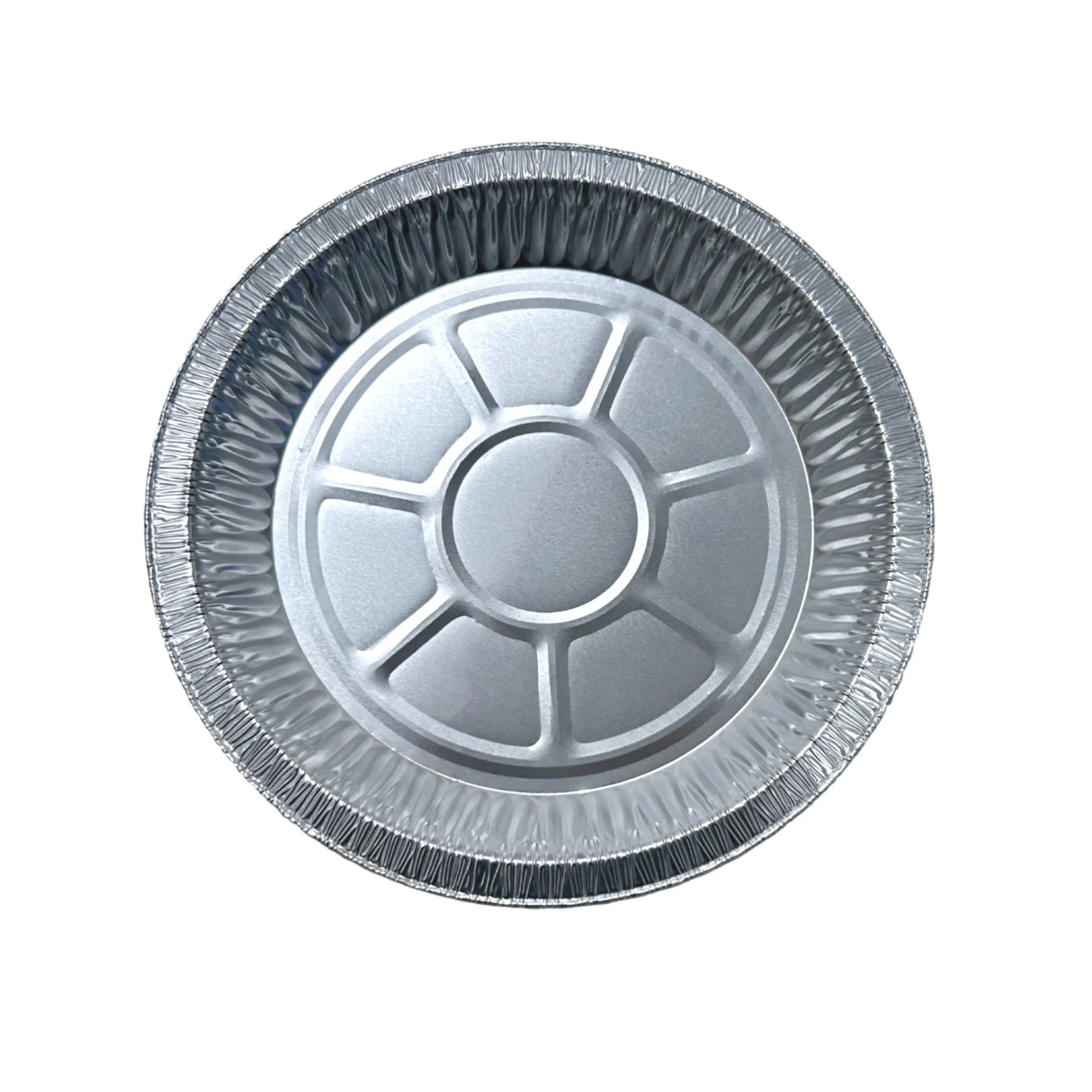 KitchenDance 9" Disposable Aluminum Foil Pie Pan - Case of 250 - #KD-932 KitchenDance