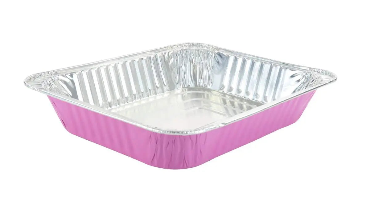 Half Size Colored Disposable Steam Table Pans - Case of 200  #53900 KitchenDance