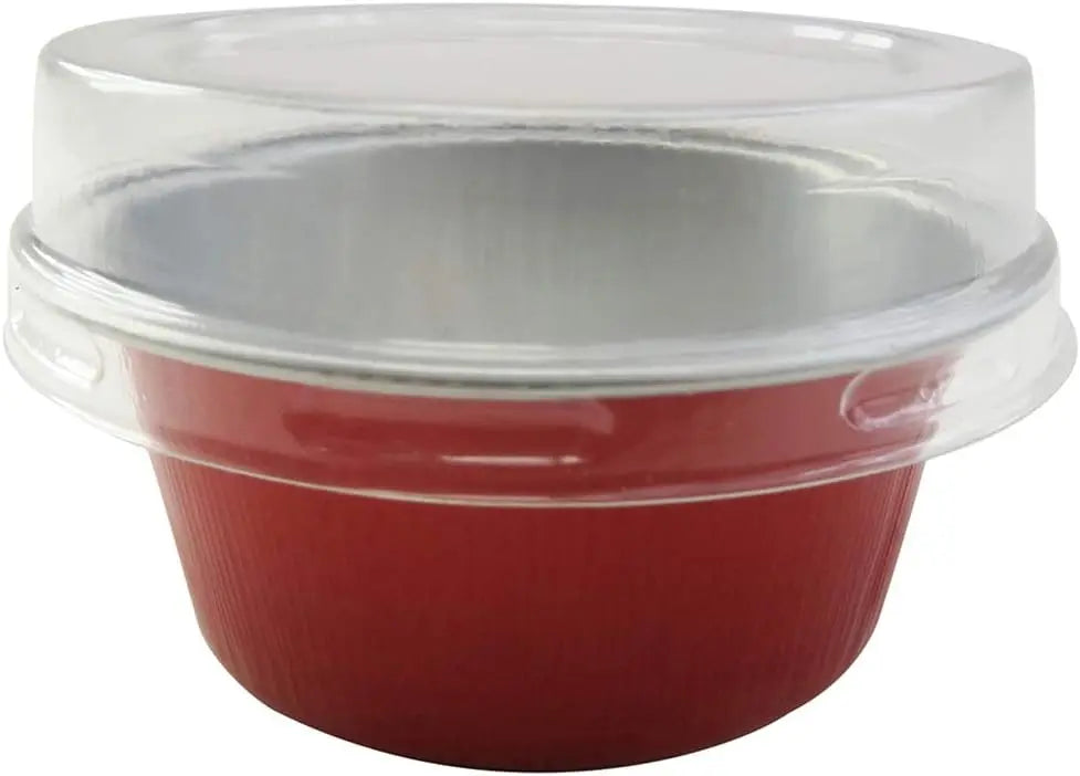 1½ oz. Colored Mini Foil Cups with Snap-on Lid - Case of 2000  #A45P KitchenDance