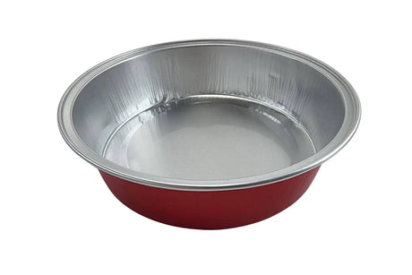 8 oz. Smoothwall Colored Disposable Foil Pan- Case of 1000 - #A42NL KitchenDance
