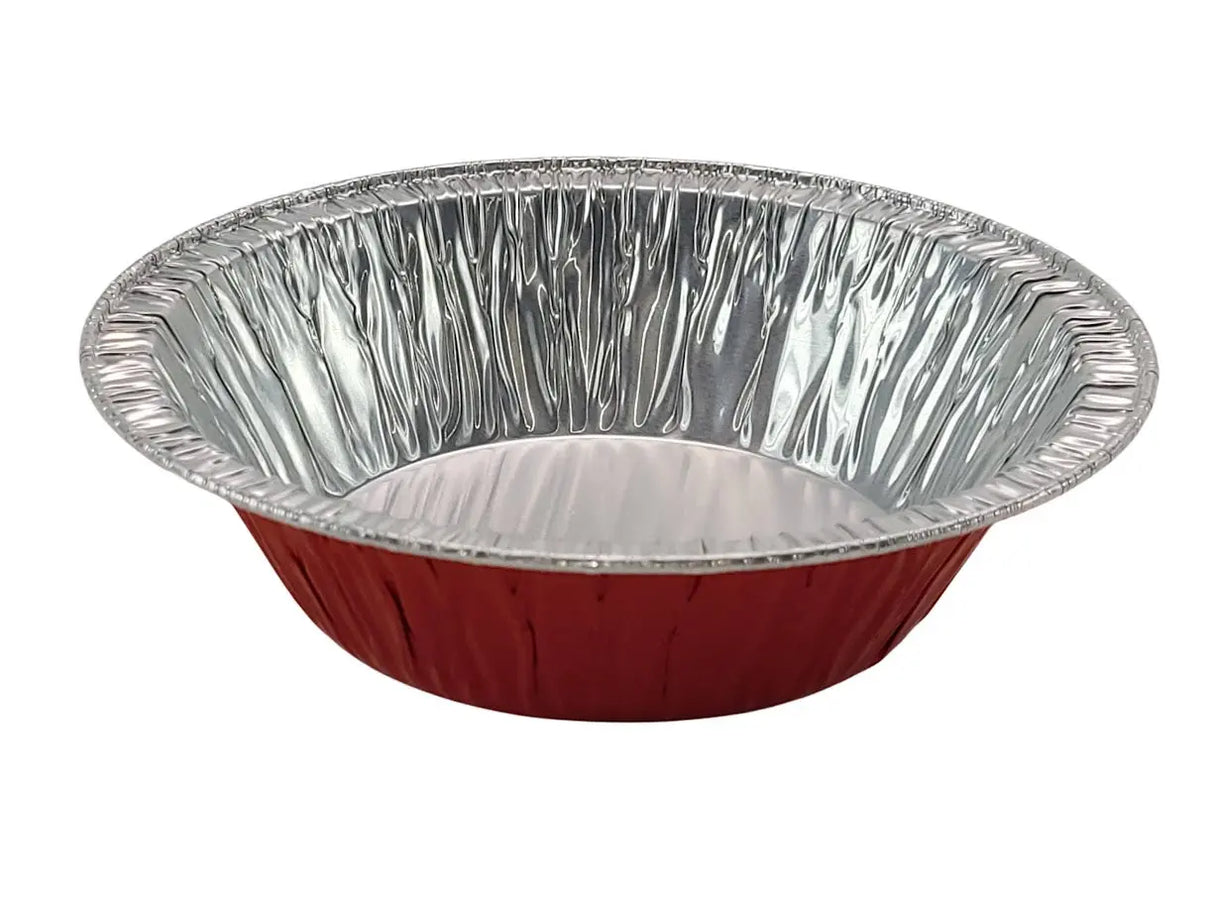 KitchenDance 5" Disposable Colored 8 oz. Individual Size Foil Tart /Pie Pan Case of 2000 - #501NL KitchenDance