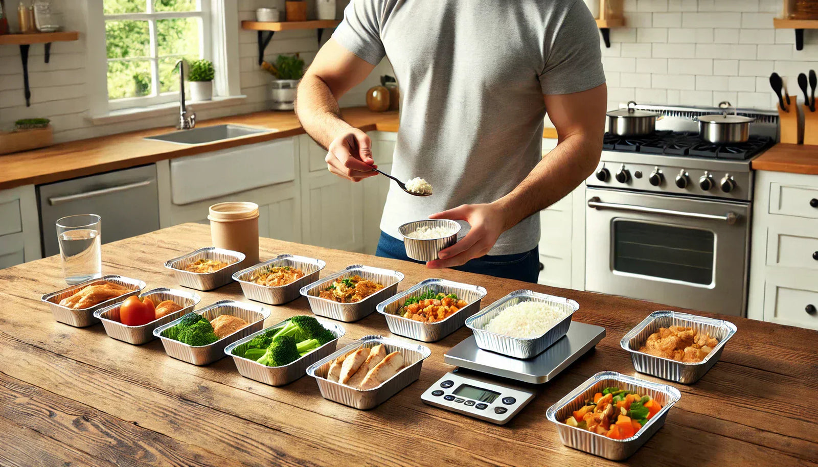 Healthy Resolutions: Portion Control with Disposable Foil Pans and Deli Containers