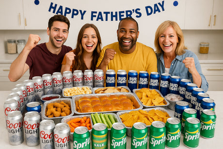 The Ultimate Father's Day Stadium Built with Foil Containers