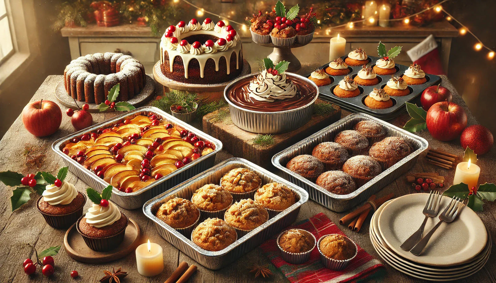7 Best Christmas Desserts to Bake in Aluminum Pans