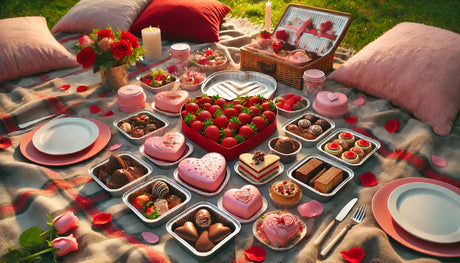 DIY Valentine’s Day Picnic with Disposable Packaging
