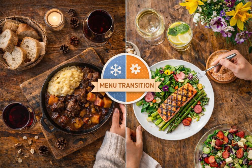 How to Transition Your Menu from Winter Comfort Foods to Spring Favorites
