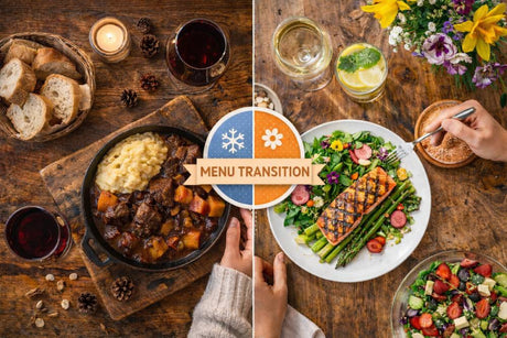 How to Transition Your Menu from Winter Comfort Foods to Spring Favorites