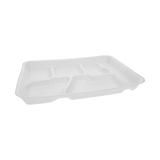 6-Compartment School Lunch Tray - Case of 500 - #0TH10601SGBX
