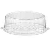 10" Two-Piece Single Layer Round Cake Container - Case of 50 - #1010SCL