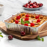 9" Square Disposable Cake Pan- Case of 500 - #1100