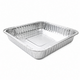 9" Square Disposable Cake Pan- Case of 500 - #1100