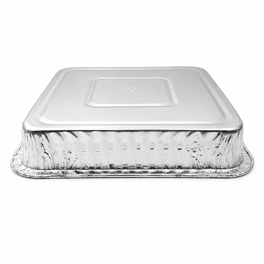 9" Square Disposable Cake Pan- Case of 500 - #1100