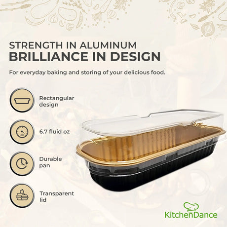 Rectangular Colored Dessert Tin with Stackable Lid - Case of 1000 - #A43P KitchenDance