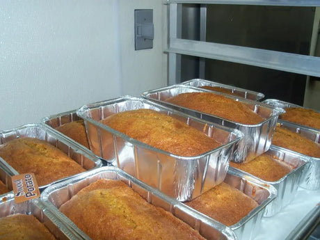2 lb. Disposable Aluminum Loaf Pan - Case of 500 - #15780 D & W Fine pack