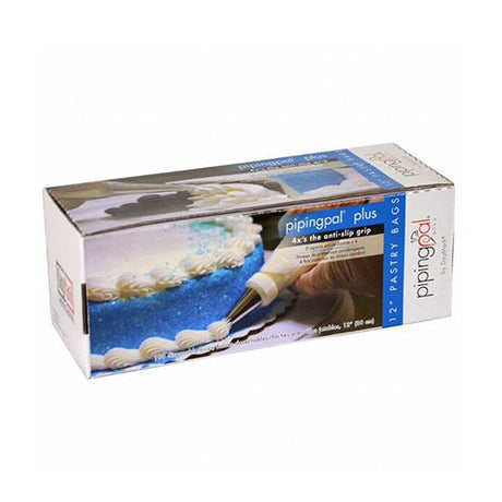 12" Disposable PipingPal Plus Pastry Bag - Roll of 100 - #IT112792 DayMark Safety Systems