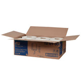 Tork 8 x 8 Centerfeed 1-Ply White Paper Wiper - Case of 6 - #120133