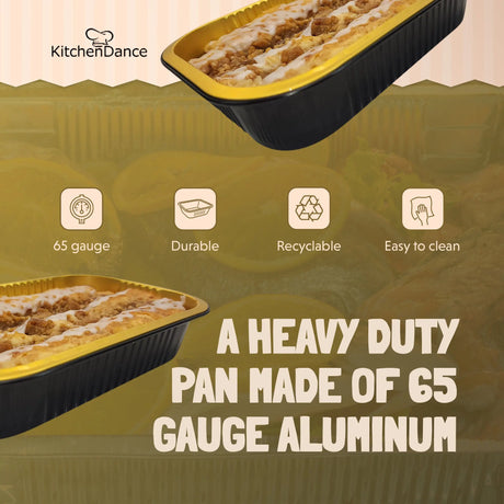 11" x  7" Colored Heavy Aluminum Entrée Pan - Case of 200 - #A71NL KitchenDance