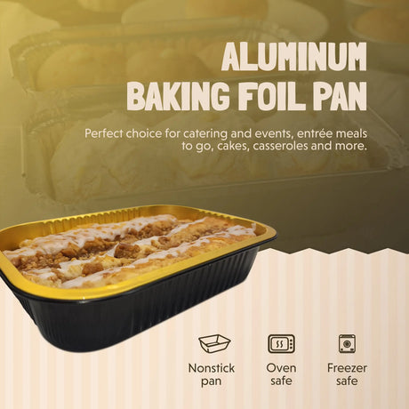 11" x  7" Colored Heavy Aluminum Entrée Pan with Snap on Dome Lid - Case of 200  #A71P KitchenDance
