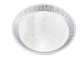 12" Shallow Disposable Aluminum Pie Pan -  Case of 500  #1243 Wholesale Foil Pans