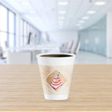 Café G® Red 12 oz. EPS Foam Cup - Case of 1000 - #12X16G
