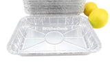 Bandeja para hornear o asar de aluminio desechable - Caja de 500 - N.º 1300