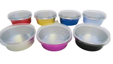 5 oz. Foil Cup with Plastic Lid  Case of 2000 - #A41P KitchenDance
