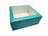 10 x 10 x 4 Colored Lock Tab Window Bakery Boxes - Case of 100 - #10104W BRP Box shop