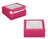 10 x 10 x 4 Colored Lock Tab Window Bakery Boxes - Case of 100 - #10104W BRP Box shop