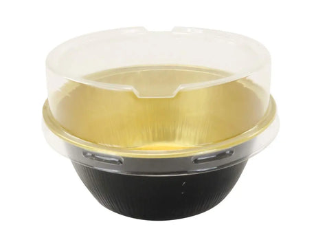 4 oz. Disposable Colored Aluminum Ramekins with Lids Case of 2000- #A50P KitchenDance